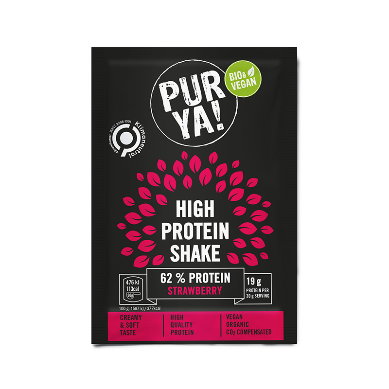High Protein Shake Strawberry